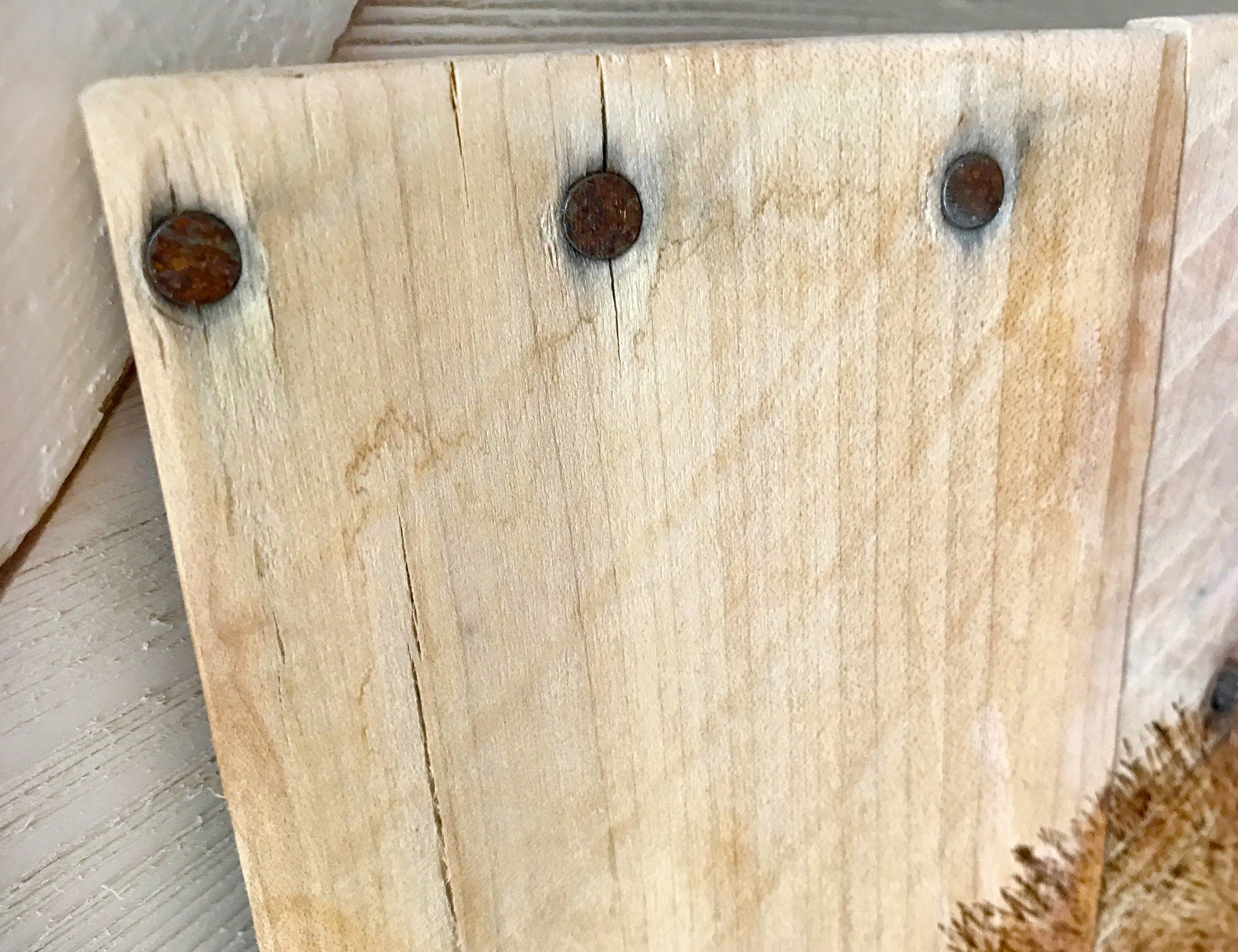 Fox Nursery Wall Art – Woodland Nursery Decor with Child’s Prayer, Reclaimed Wood Sign