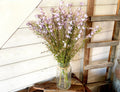 Faux Purple Wildflower Stems – Lavender Blossoms for Vases & Centerpieces