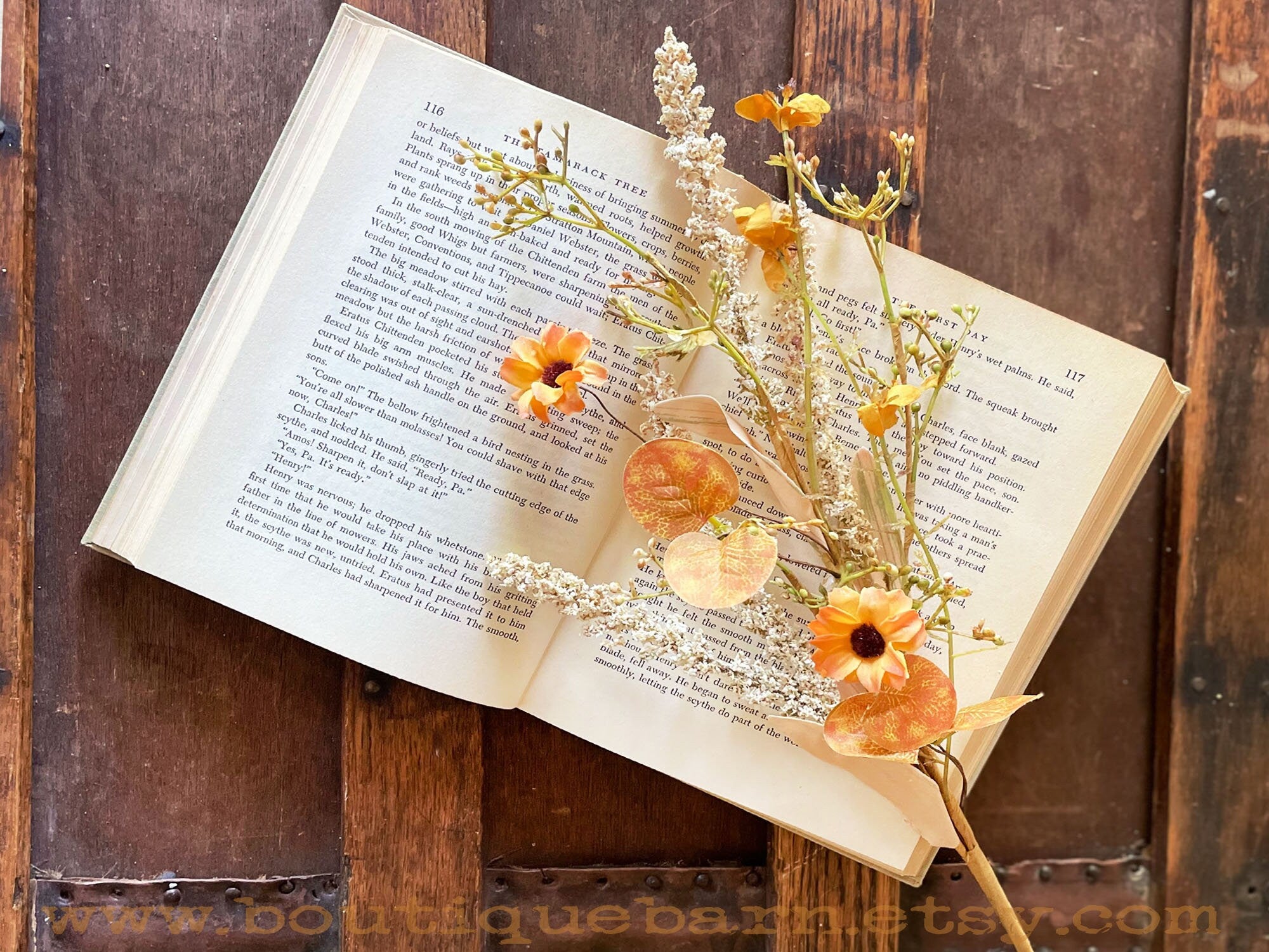 Faux Flowers, Wildflower Spray With Gold Daisies and Heather, Artificial Flowers For Your Rustic Centerpiece, Fall Foliage Arrangement