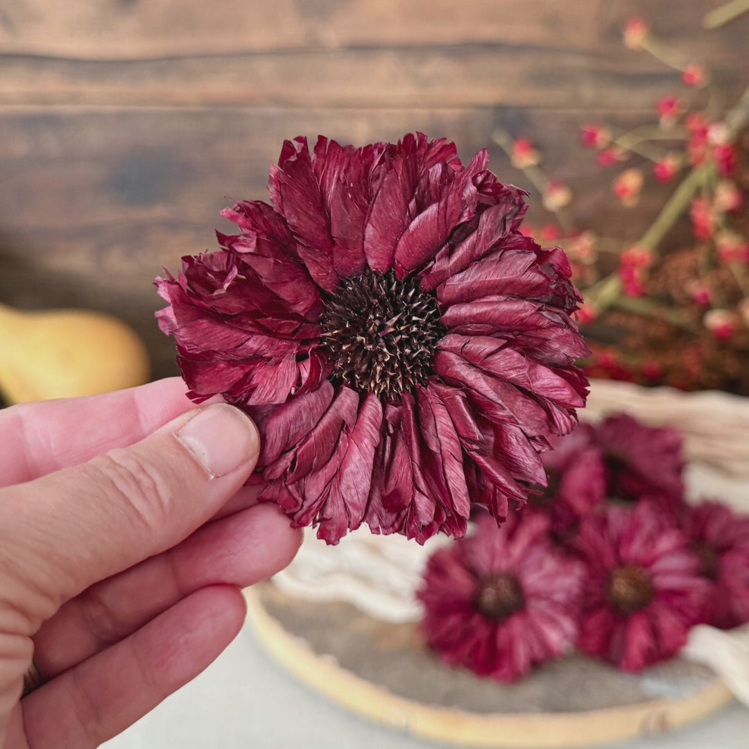 rustic wood flower blossom