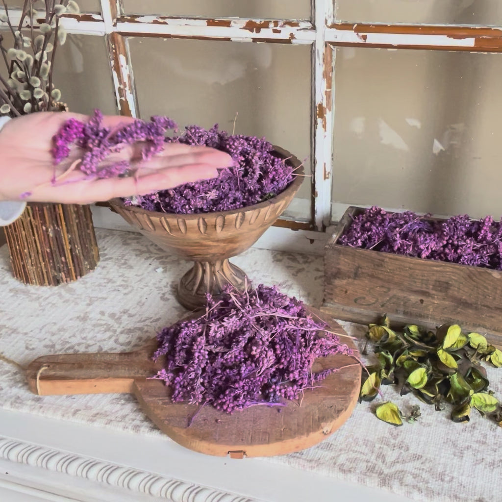 Purple Milo Berries – Natural Dried Botanical Bowl Filler