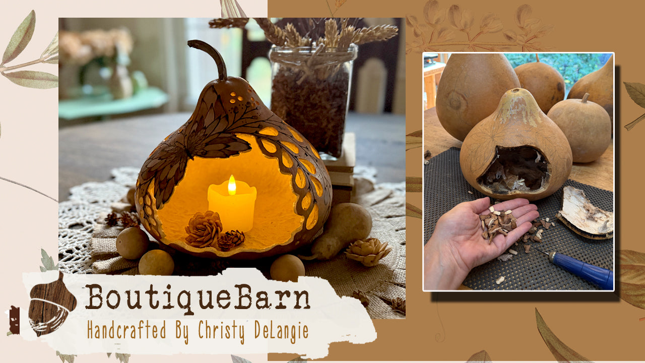 Highlights video on Gourd luminary creative process
